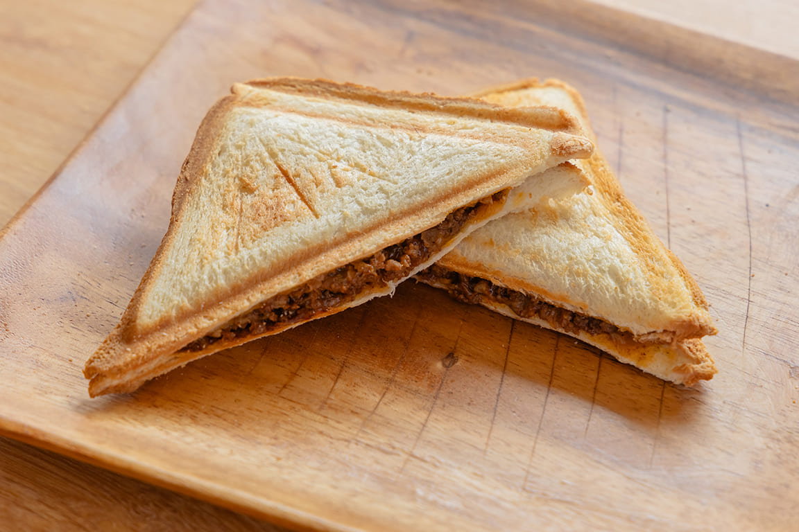 【4月~12月】ホットサンド朝食