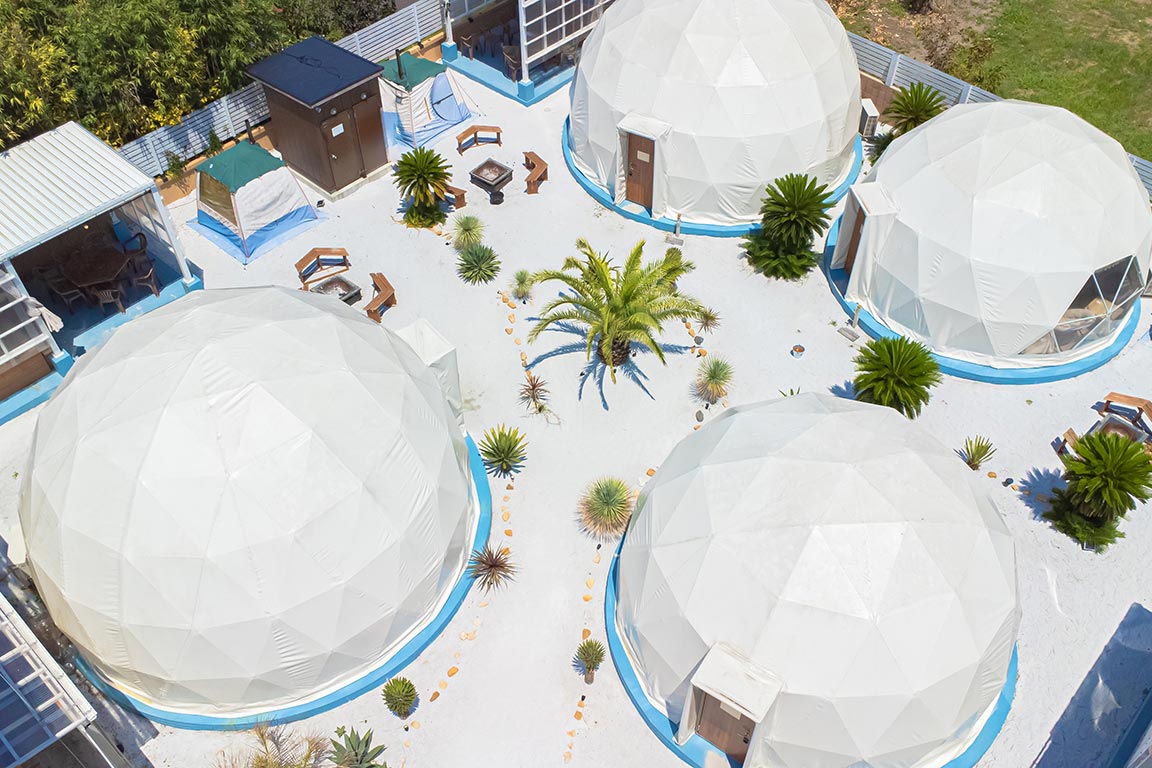 THE BONDS ビーチSPAリゾートグランピング -御宿- 外観