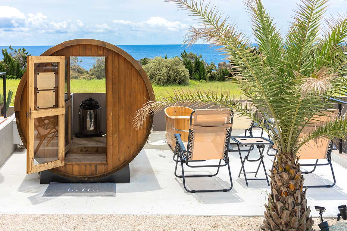 THE BONDS SPA オーシャンプライベートヴィラ ‐千葉白浜‐ サウナ